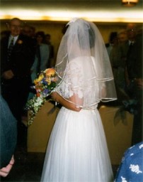 Dodie walking down aisle