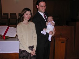 Highlight for Album: Joshua's Christening, Spring 2001