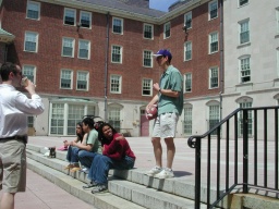 Stephen, Rachel, Gary, Brian, and Kevin at Andrews