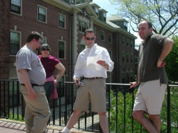 Social Director Stephen in action