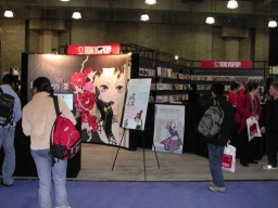TOKYOPOP booth 